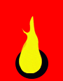 Aramean burning icon