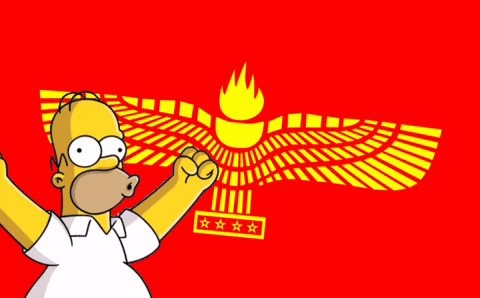 Aramean homer flag